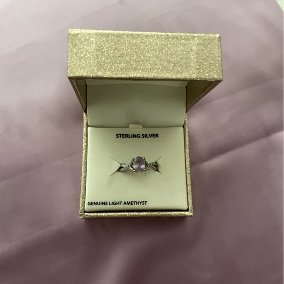 Amethyst ring 💟 - Picture 2 of 5